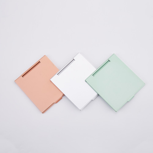2021 Mini pocket mirror personalized folding single side mirror