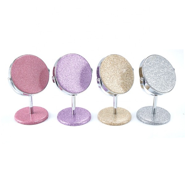 Hot Selling Cheap Lady Table Makeup Stainless Iron Chinese Fashion Mirror