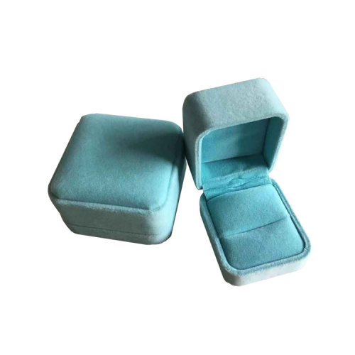 Customized Luxury Plastic Case PU Leather Wrapping Covered Engagement Ring Zodiac sign neck Jewelry Gift Box with Embossing Logo