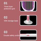 Wholesale USB charging electric mosquito racket factory delivery Hand held mosquito swatter