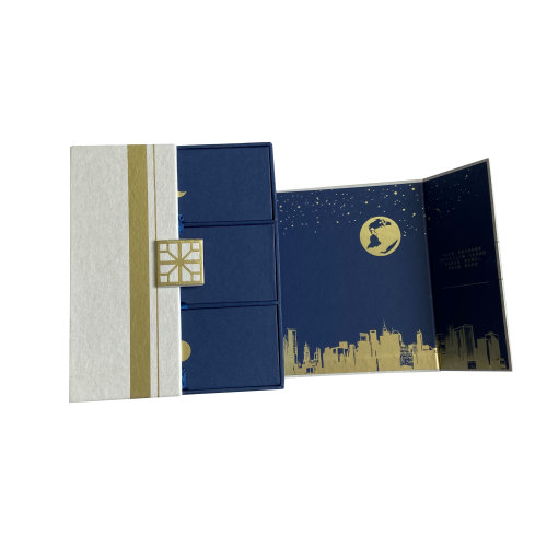 Hot Selling Custom Logo  Enviromental Apparel Packaging Magnet  Two Door Style Gift Box