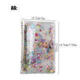 Wholesale Office School Refillable Traveller Binder Cover Plastic Clear Pvc 6 Ring Binder