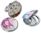 2020 Newest High Quality Portable Compact Blank Sublimation Metal Cosmetic Custom Makeup Mirror
