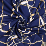 New style twill small silk scarves women tying bags and decorative vintage square scarf