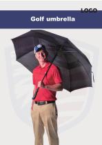 Custom your golf umbrella catalogs for free