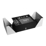 Custom Logo Luxury Rigid Cardboard Double Door Open Flip Lid Magnet Closure Cajas De Regalo Gift Packaging Box