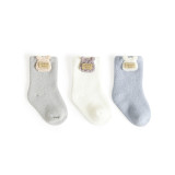 Baby Socks  Autumn and Winter New Thick Terry Baby Socks  Cute Newborn Socks