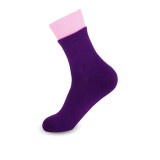 Custom Logo Women Sports Socks Crew Basketball Color Candy Socks Trend Contrast Color Tube Socks Breathable Sweat Absorption Low
