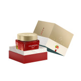 Custom Retail Eco Friendly Paper 2 Pieces Lid And Base Boxes Bottle Packaging Gift Box for Jam Jars