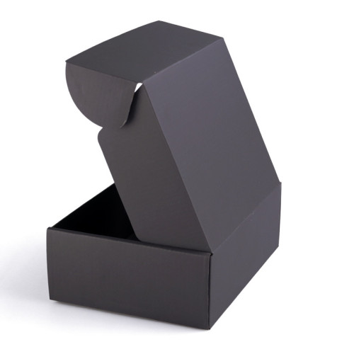 Black shoe bag perfume gift box set clothing packaging box customizable shipping box
