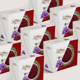 Custom design eco friendly magnetic paper food packing luxury skin care saffron gift box with logo