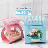 Paper Gift Box Packaging Box Mousse Cake Pack Cookie Dessert Supplier Wholesale Packaging