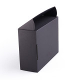 Black shoe bag perfume gift box set clothing packaging box customizable shipping box