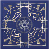 New style twill small silk scarves women tying bags and decorative vintage square scarf