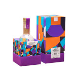 Custom Printing Premium Eco Friendly White Foldable Paper Whiskey Wine Bottle Gift Box Packaging