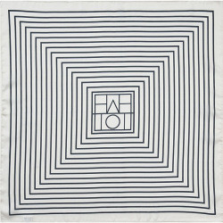 Spring silk scarves women's ins Japanese and Korean hair band binding bag small square scarf