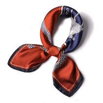 Women soft texture British style new style plaid scarf female silk scarf square 70*70cm stewardess professional scarf