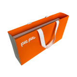 Hot Selling Custom Luxury Handmade Rigid Cosmetic Skin Care Gift Set Orange Colourful Mother Gift Packaging