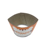 Customize Logo Design Paper Cup 6/8/10/12/16 OZ Ripple /Single/Double Paper Coffee Cups With Disposable Paper Cup Sleeve