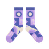 2021 Unisex Socks Colorful Design Cotton Socks Low MOQ Fashion Design Socks