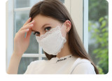 Summer trendy maskes fashion thin lace face maskes for women's sexy gift girls maskes women face maskes