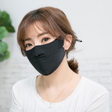 Sunscreen Ice Silk UV Breathable Summer Thin Maskes Eye Protection Beauty Sunshade Maskes Easy Reusable Women Fashion