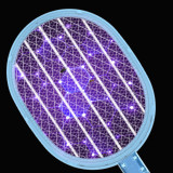 Intelligent light control electric mosquito killer rechargeable mosquito racket fly mosquito swatter