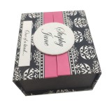 Customized Design Luxury Magnetic Cardboard Cosmetics Double Door Open Paper Rigid Gift Packaging Boxes