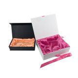 customised packaging fashion magnetic flip box