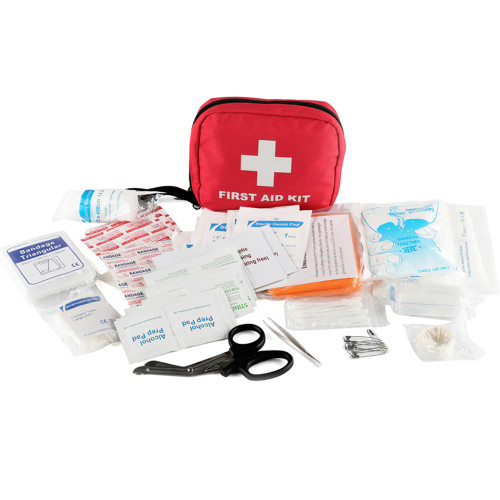 Dexmed Super Compact Complete First Aid Kit Small Pouch With Medical Supplies