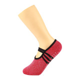 Wholesale Non Slip Yoga Socks for Women, Anti-Skid Pilates, Barre, Bikram Fitness Socks with Grips