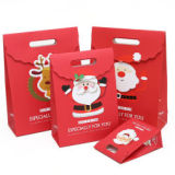 Christmas Paper Bags Gift Paper Bag Wholesale Custom Printed Paper Bags With Handle