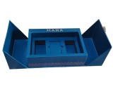 Custom Logo Luxury Rigid Cardboard Double Door Open Flip Lid Magnet Closure Cajas De Regalo Gift Packaging Box
