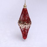 Wine red Hollow Hanging Tree Decoration paryt decoration tree hanging ornaments