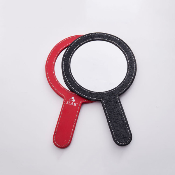 Cosmetic Simple Design Single Side Regular Hand Mirror Round Mini Custom Hand Mirror