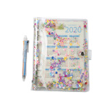 Wholesale Office School Refillable Traveller Binder Cover Plastic Clear Pvc 6 Ring Binder