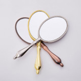 Hot Selling Makeup Mini Mirrors Portable Custom Hand Cosmetic Pocket Travel Mirror Vintage Hand Mirror