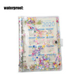 Wholesale Office School Refillable Traveller Binder Cover Plastic Clear Pvc 6 Ring Binder