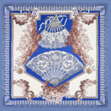 2021 Luxury Brand Silk Scarf Women Print Square Shawl Hijab Scarves Female Hand Roll Shawls Scarves For Ladies 130*130cm