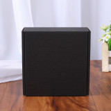 Black shoe bag perfume gift box set clothing packaging box customizable shipping box