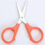 Orange 9cm Medical Small Scissors for First Aid Kits China Supplier Promotion Wholesales Sterile Disposable Medical Scissors