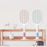 Wholesale USB charging electric mosquito racket factory delivery Hand held mosquito swatter