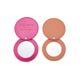 Promotion gift Custom compact mirror leather printing pink compact mirror mini compact mirrors