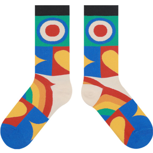 2021 Unisex Socks Colorful Design Cotton Socks Low MOQ Fashion Design Socks