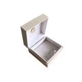 Luxury Custom PU Leather Bbangle Box Ring Bracelet Eearring Jewelry Box Set Packaging