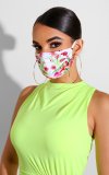 brand Adult fashion Maskes Washable Printing Cotton reuseable stylish Maskes Dustproof Antifog Cotton Mouth women face Maskes