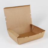 48 oz 1350 ml  kraft cardboard boxes paper meal boxes
