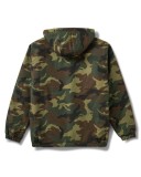 OEM custom printing lightweight hooded windproof quilted outdoor camo jacket for men