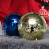 large Christmas ball size 50cm  shiny red color for party and home decoration