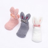 Doll Thickened Sleep Socks Baby Girl  Cotton Socks Baby Slippers Socks Wholesale  Custom Packaging